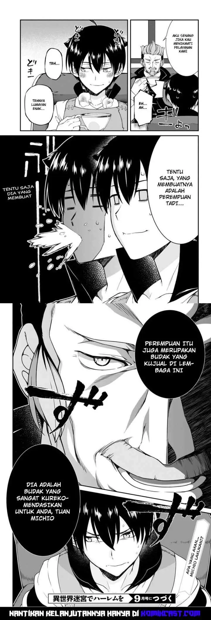 Isekai Meikyuu de Harem wo chapter 3.1 halaman 15