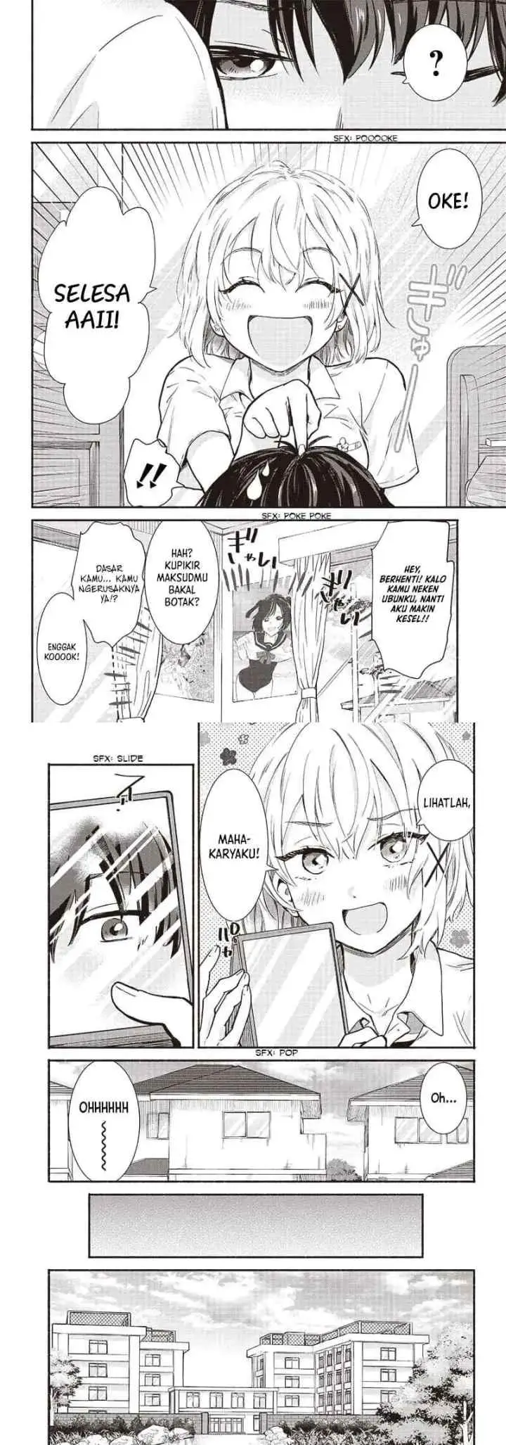 Nee, Mou Isso Tsukiacchau? Osananajimi no Bishoujo ni Tanomarete, Camo Kareshi Hajimemashita chapter 15 halaman 8