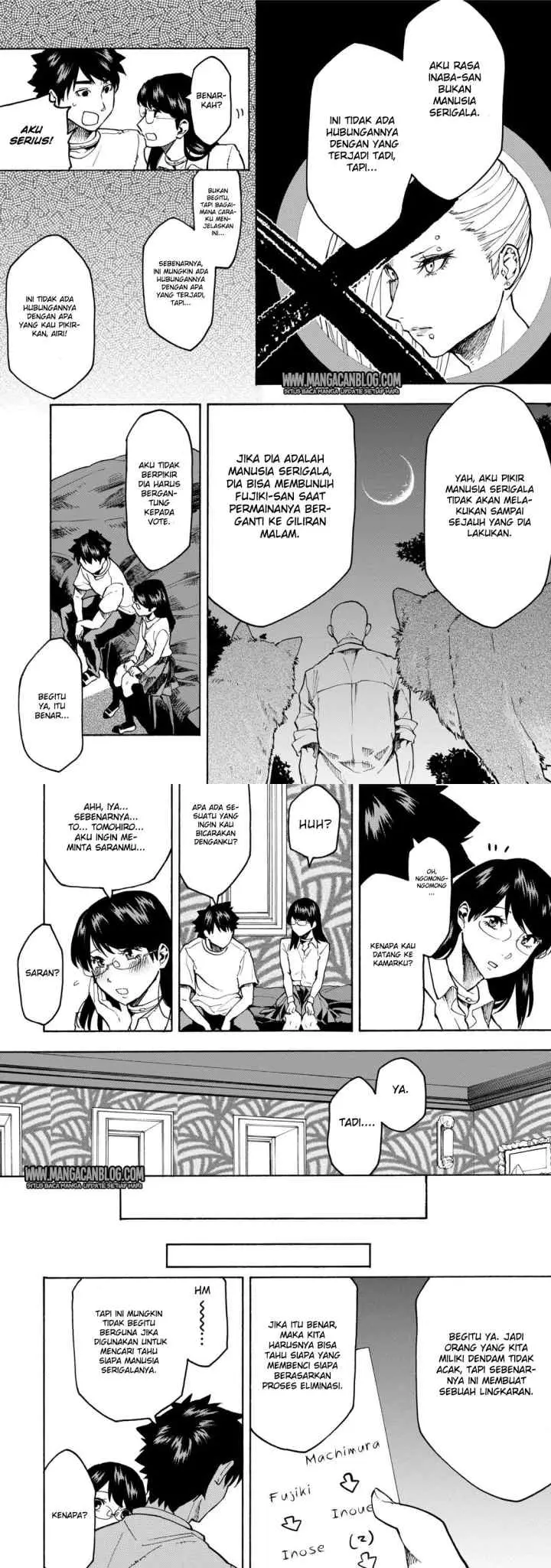 Jinrou Game chapter 9 halaman 8