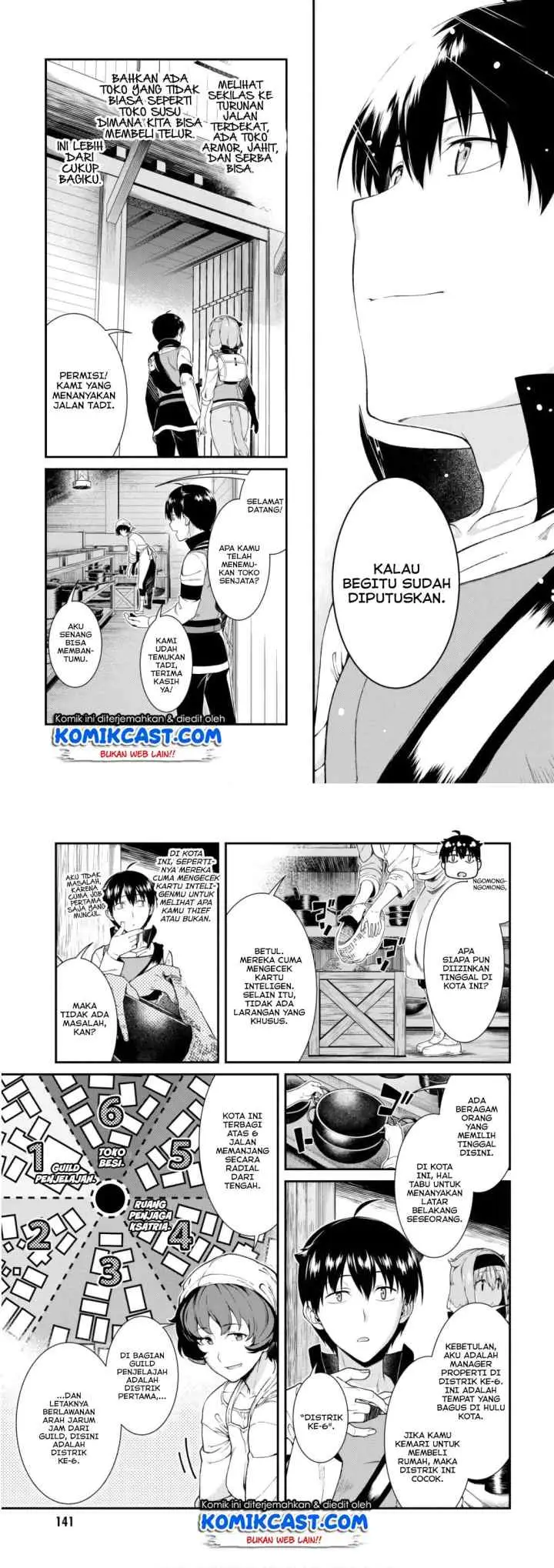 Isekai Meikyuu de Harem wo chapter 24 halaman 5