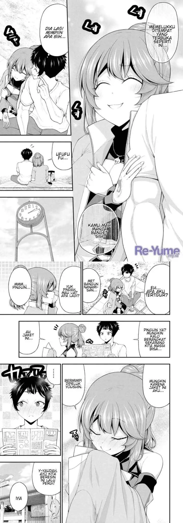 Inkya no Boku ni Batsu Game ni Kokuhaku Shitekita Hazu no Gyaru ga, Doumitemo Boku ni Betahore Desu chapter 24 halaman 10