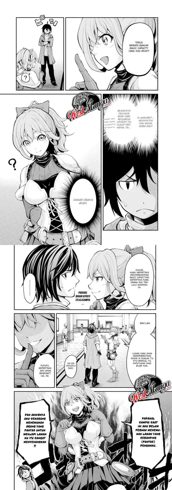 Saisoku Musou No B-Kyuu Mahou Tsukai: Ippatsu Utareru Mae Ni Senpatsu Uchikaesu! chapter 3 halaman 8