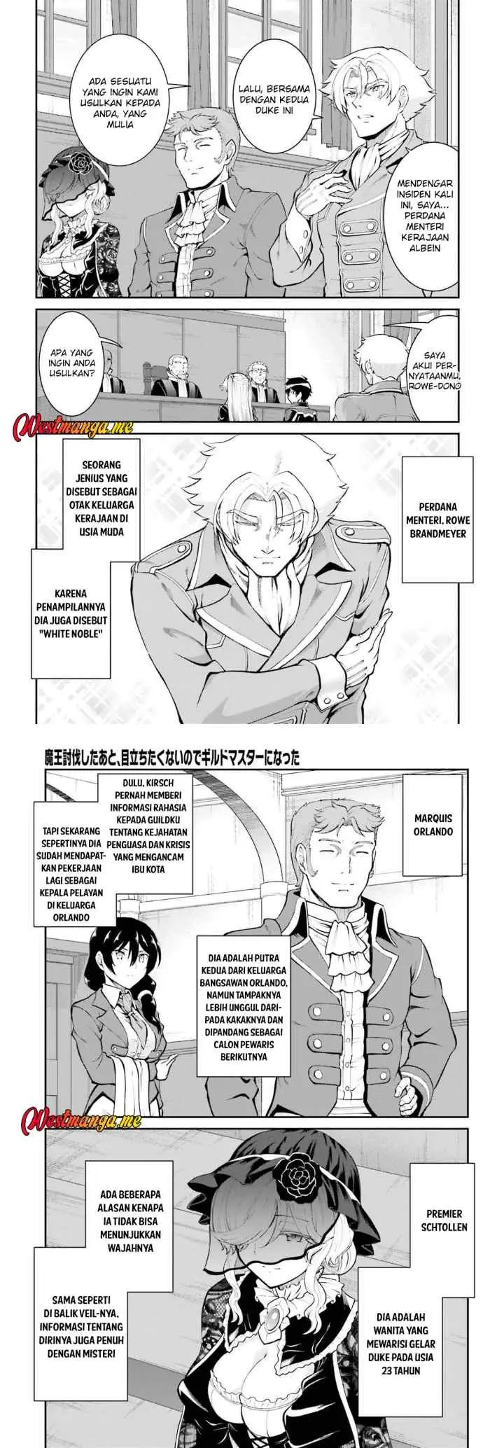 Maou Toubatsu Shita Ato, Medachitakunai node Guild Master ni Natta chapter 36 halaman 13