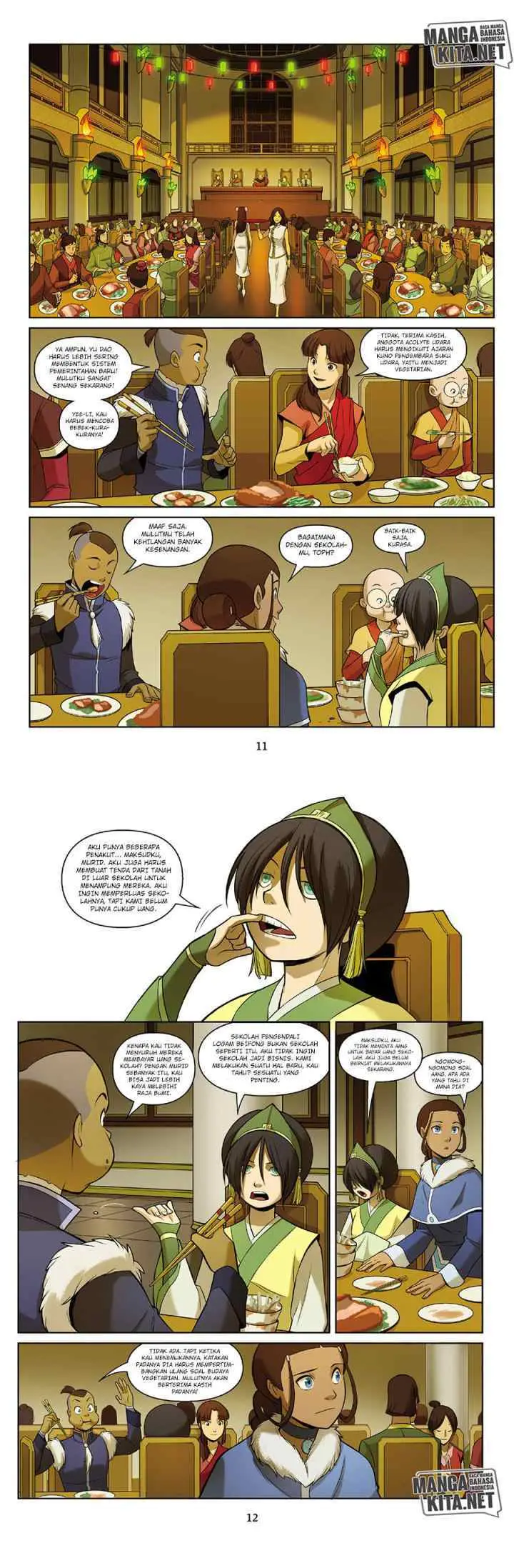 Avatar: The Last Airbender - The Rift chapter 1.1 halaman 7