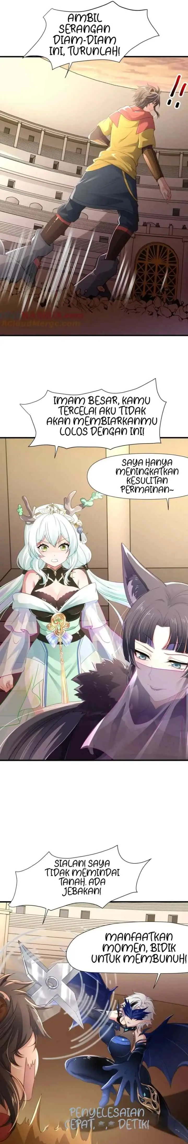 After Merging With the Goddess, I Am Invincible chapter 32 halaman 7