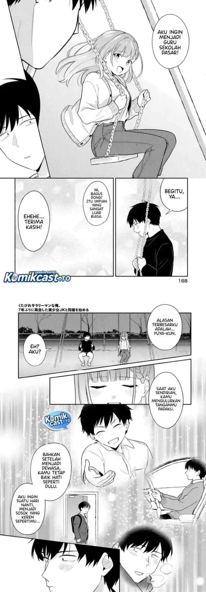 Kutabire Salarymen no Ore, 7nenburi ni Saikai shita Bishoujo JK to Dosei wo Hajimaru chapter 26 halaman 11
