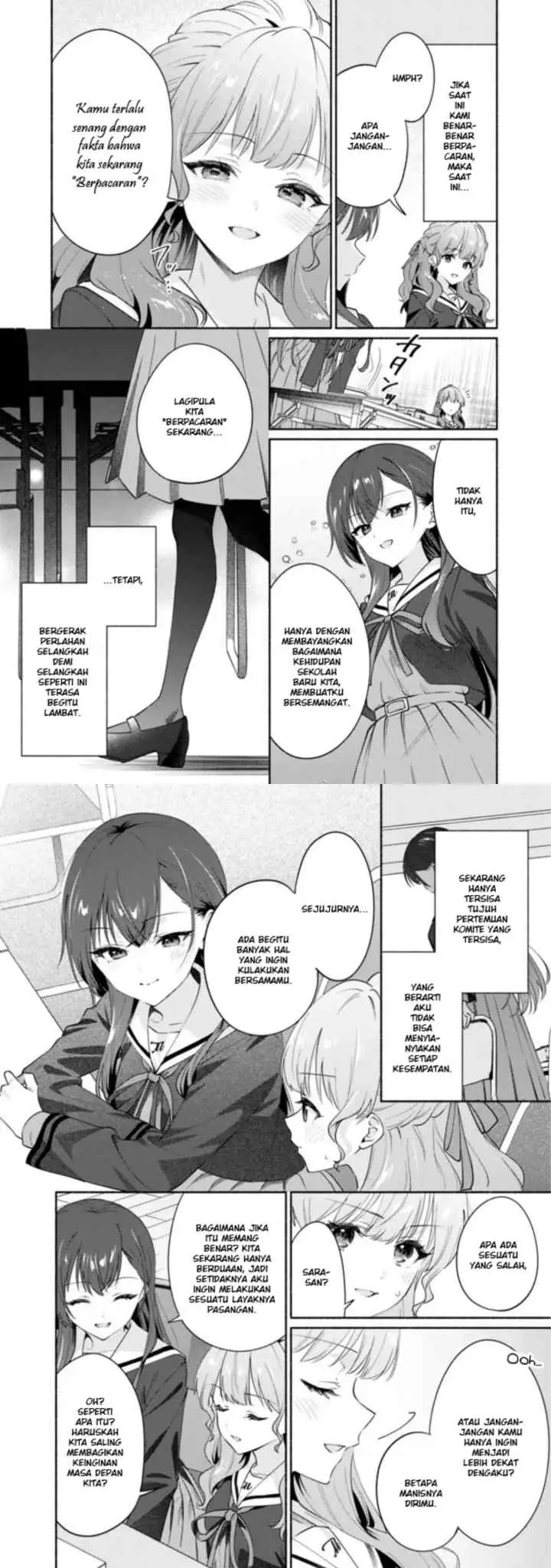 A Yuri Story About Breaking a Pretty Girl Who Keeps Insisting -I Won't Lose- Into Submission chapter 5 halaman 7
