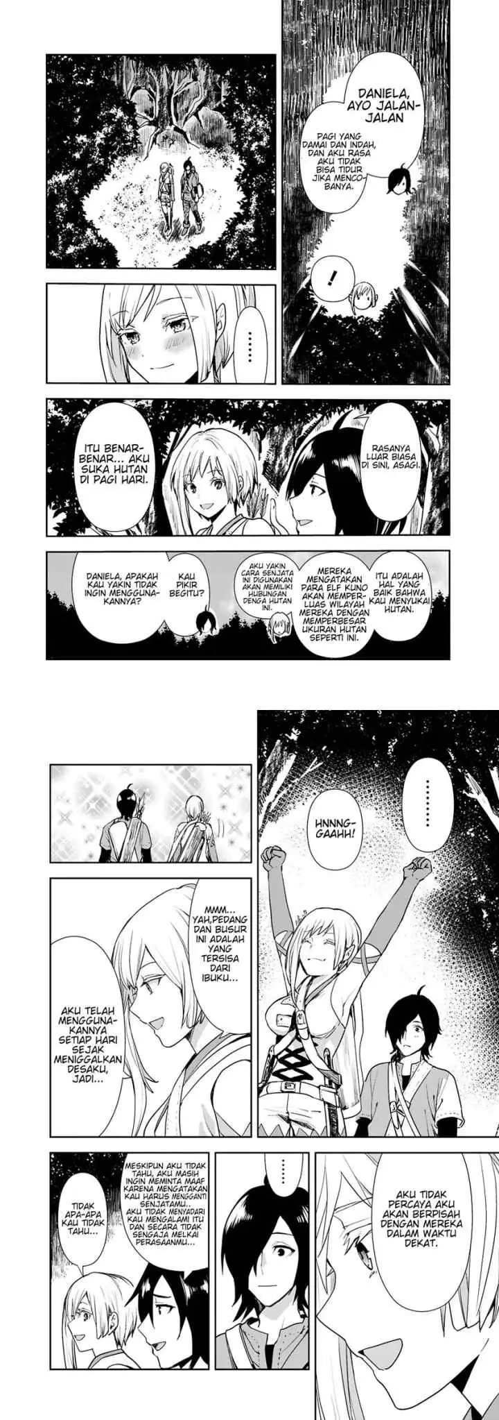 I Came to Another World as a Jack of All Trades and a Master of None to Journey While Relying on Quickness chapter 8 halaman 7