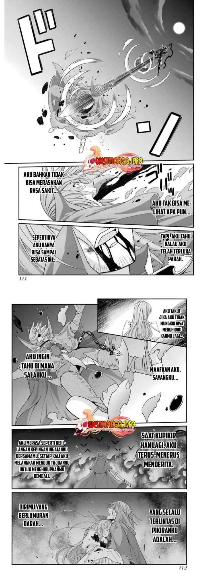 Shikkoku Tsukai no Saikyo Yusha Nakama Zen'in ni Uragira Retanode Saikyo no Mamono chapter 35 halaman 8