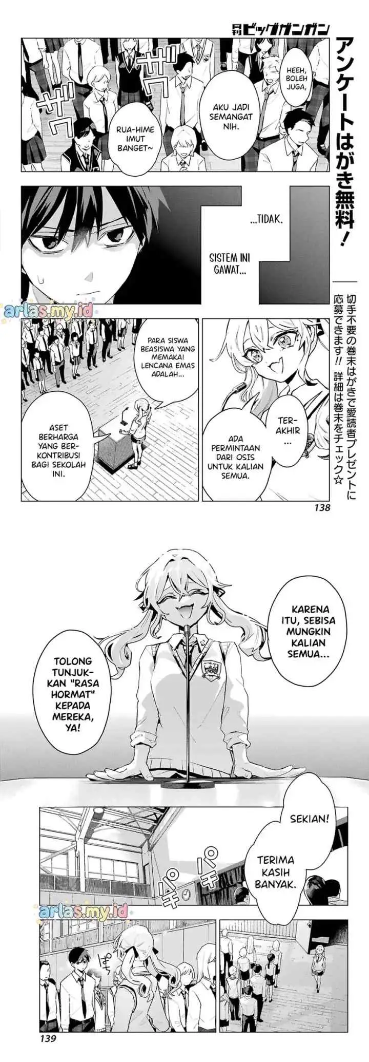 Anta to Osananajimitte dake demo Iyananoni! ~Zekkou kara Hajimaru S-kyuu Bishoujo to no Gakuen Nariagari Seikatsu~ chapter 11 halaman 8