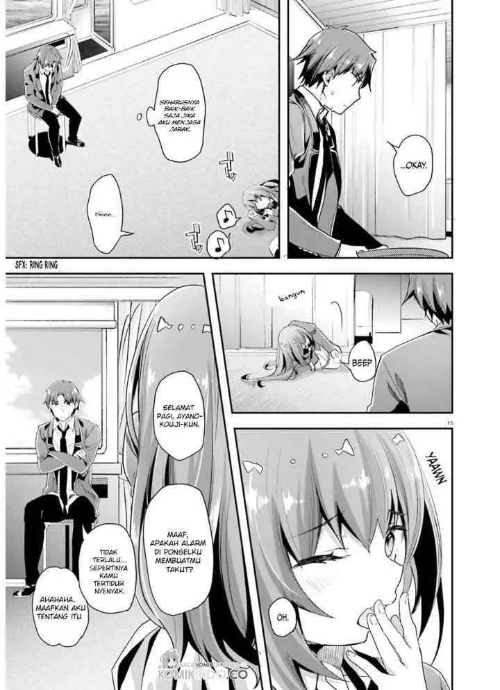 Youkoso Jitsuryoku Shijou Shugi no Kyoushitsu e chapter 46 halaman 14