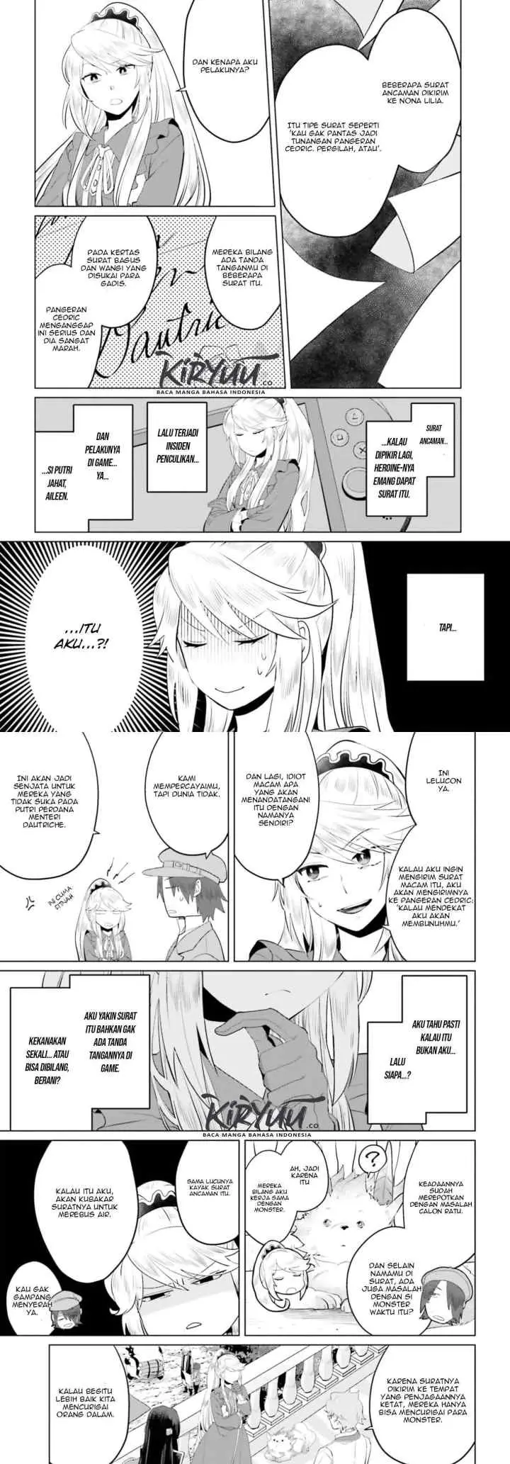 I'm a Villainous Daughter so I'm going to keep the Last Boss chapter 6 halaman 12