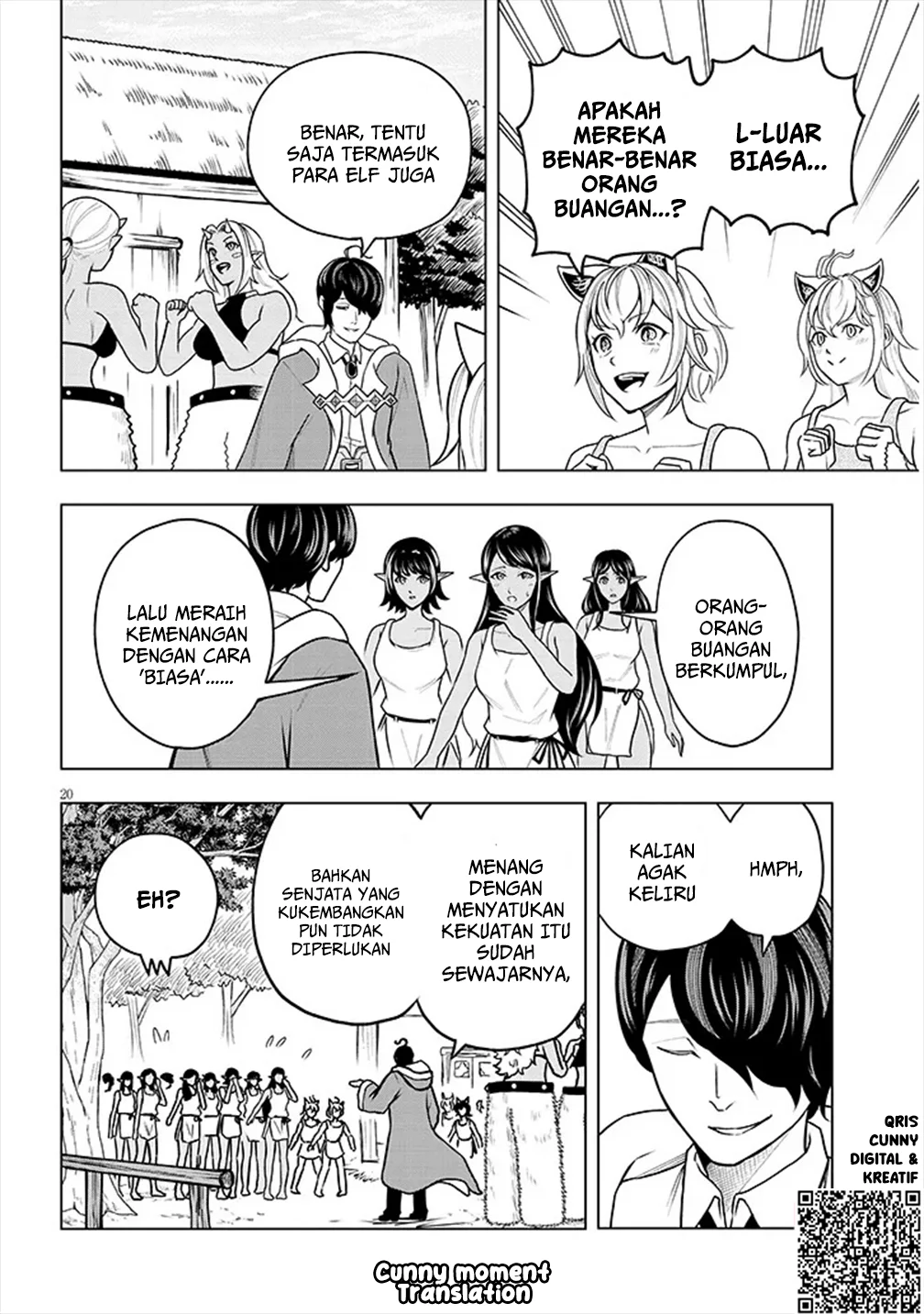 Eiyuu Onna Kishi ni Yuunou to Bareta Ore no Bijin Harem Kishidan: Gaikaku Hikume no Kijutsu Kishidan chapter 4 halaman 21