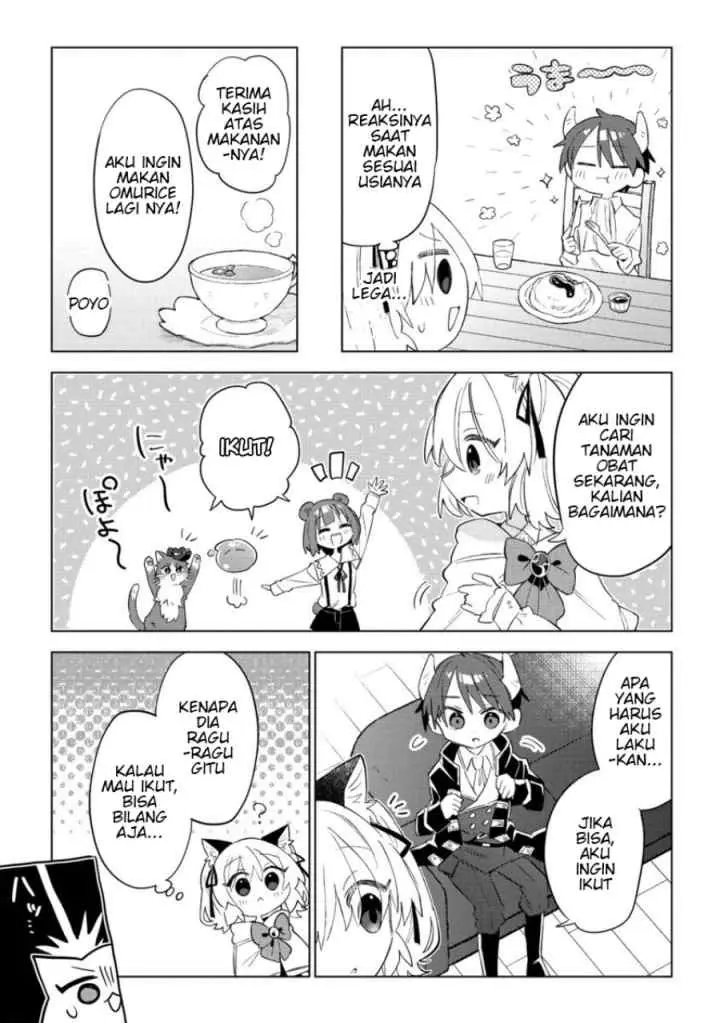 Nekomimi Shoujo wa Mori de Slow Life wo Okuritai: Mofumofu wa Shomou Shimashita ga, Seijo to ka Ouji-sama to ka wa Chuumongai desu chapter 9.2 halaman 6