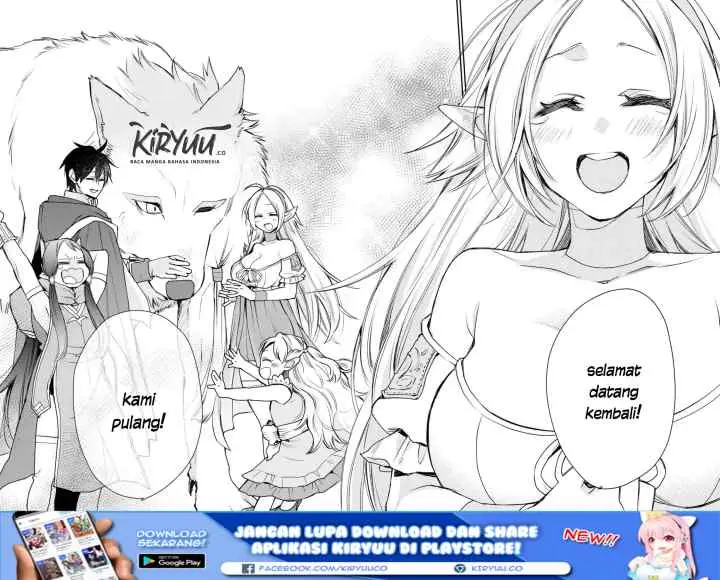 Saikyou no Madoshi. Hisa ni Ya wo Ukete Shimatta no de Inaka no Eihei ni Naru chapter 13.1 halaman 13