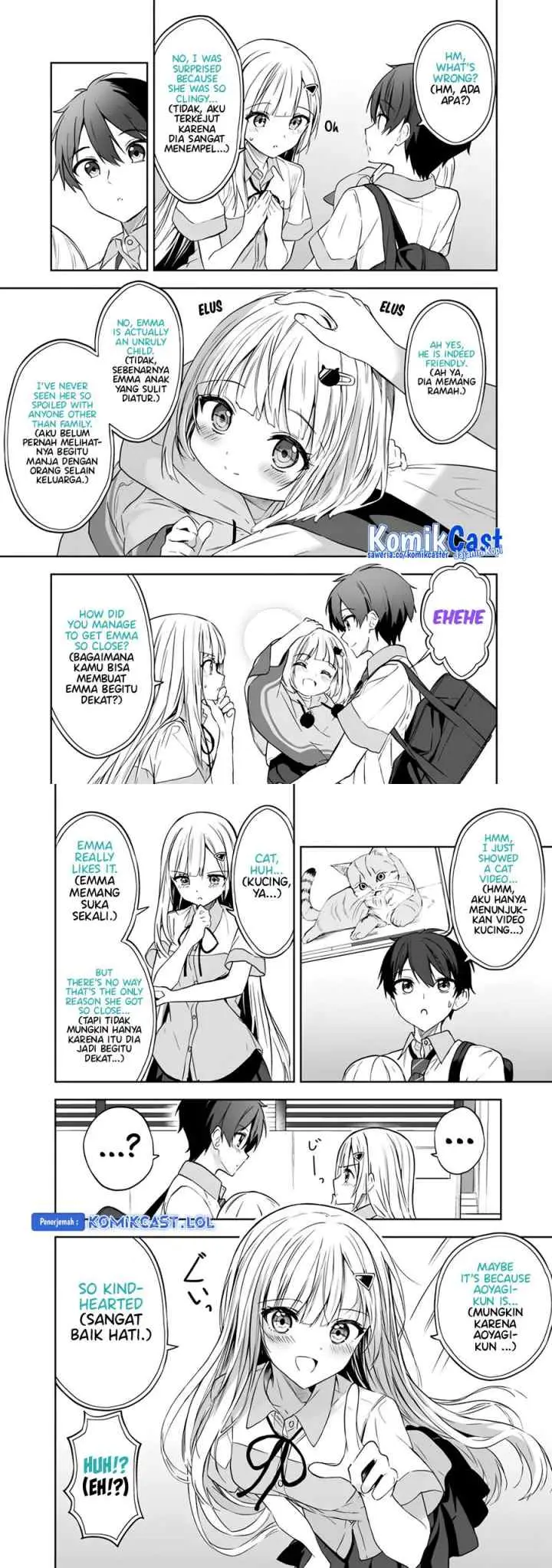 Maigo ni Natteita Youjo o Tasuketara, Otonari ni Sumu Bishoujo Ryuugakusei ga Ie ni Asobi ni Kuru You ni Natta Ken ni Tsuite chapter 2 halaman 7