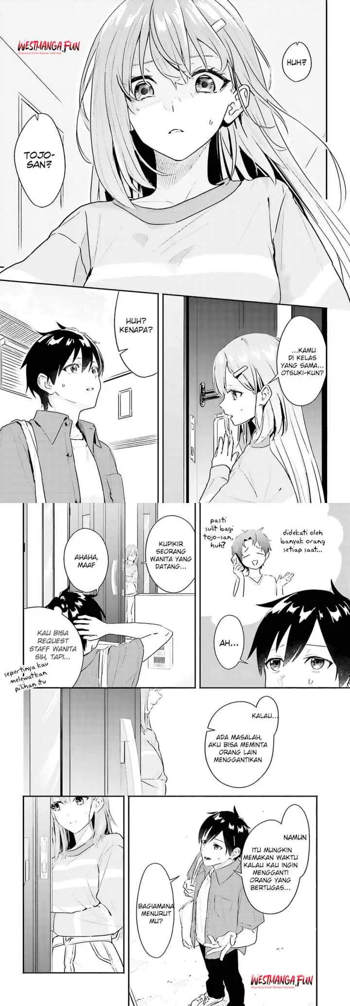 Kajidaikou no Arbeit wo Hajimetara Gakuen Ichi no Bishoujo no Kazoku ni Kiniirarechaimashita chapter 1 halaman 11