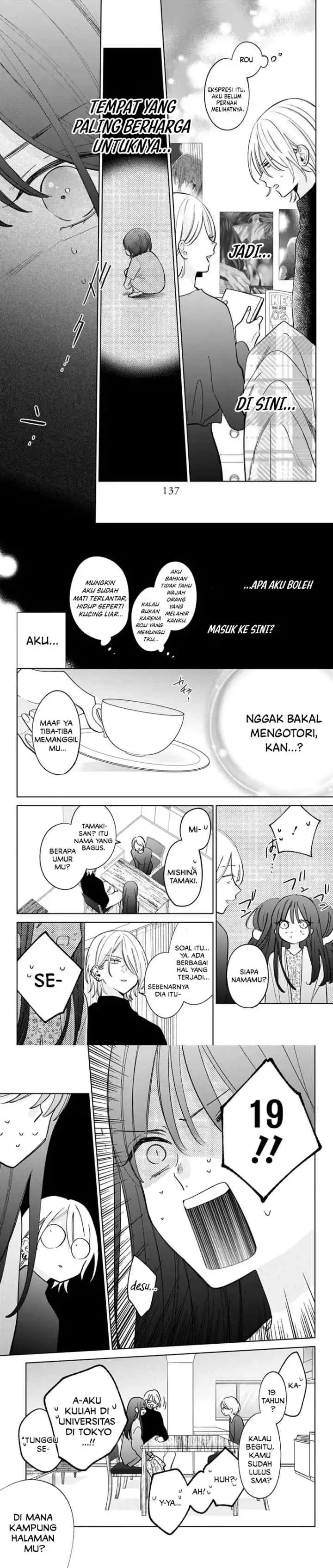 Noraneko to Ookami chapter 24 halaman 6