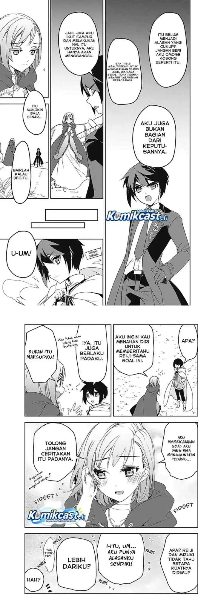 Isekai Mahou wa Okureteru! chapter 49 halaman 4