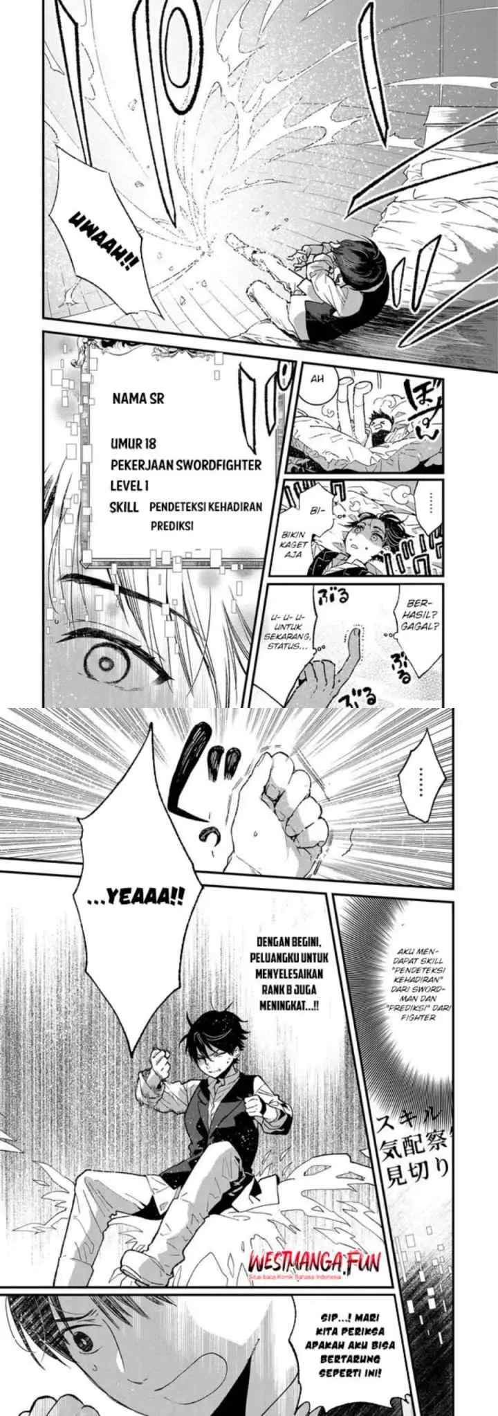 Ore, Yuusha janai desu kara. - VR Sekai no Chouten ni Kunrin Seshi Otoko. Tenseishi, Level 1 no Mushoku kara Restart suru chapter 4 halaman 16