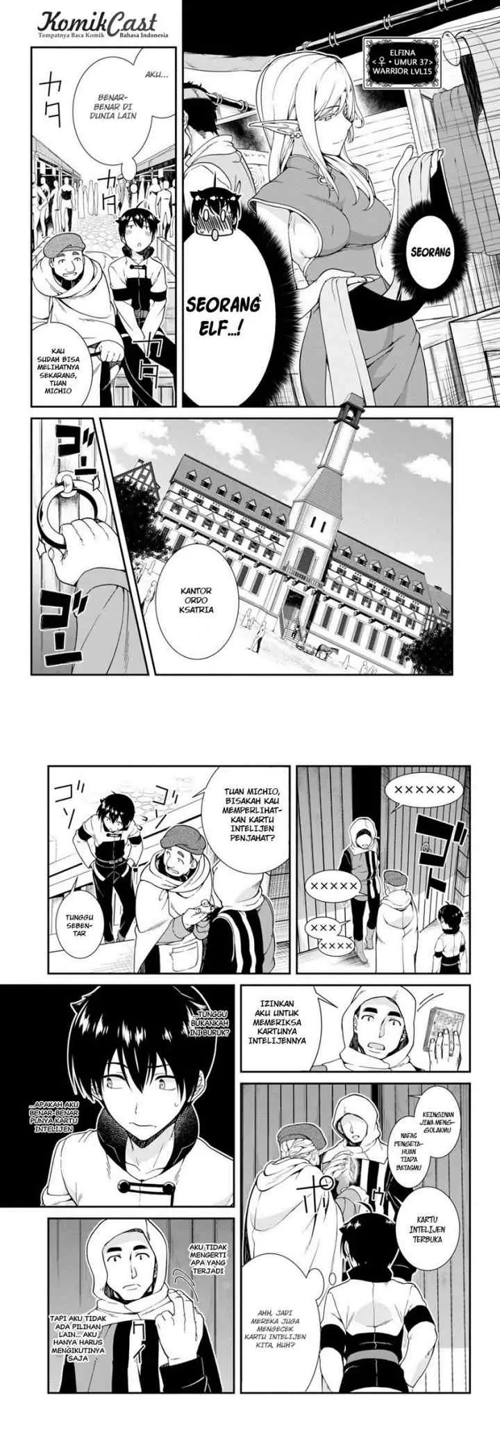 Isekai Meikyuu de Harem wo chapter 3.2 halaman 5