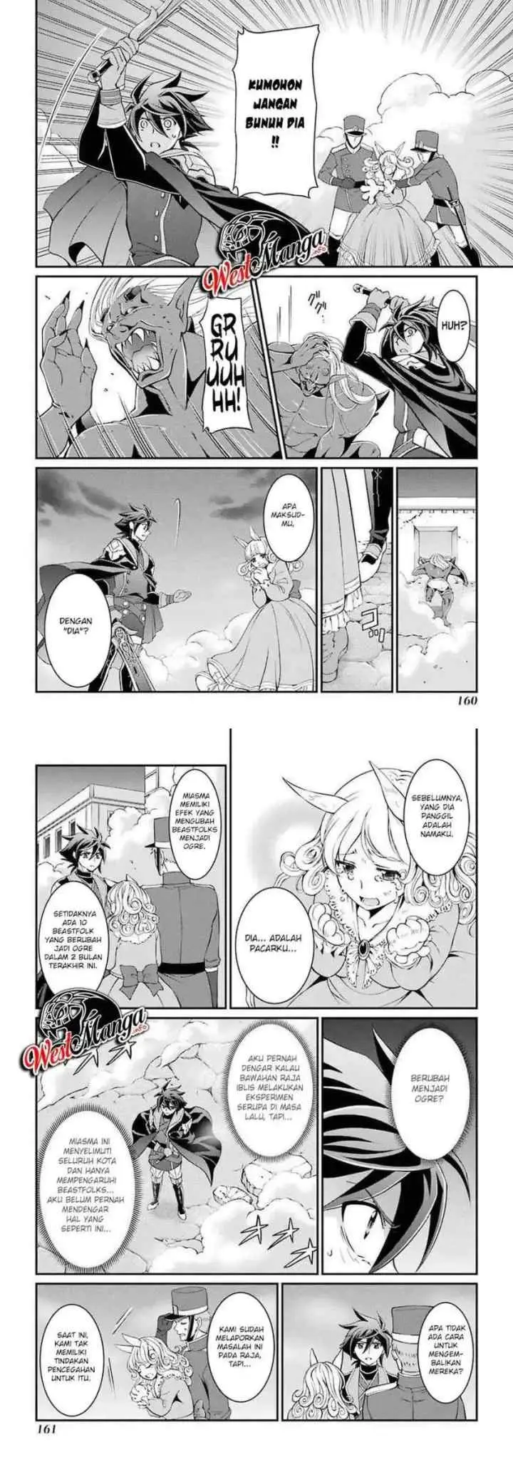 Shikkoku Tsukai no Saikyo Yusha Nakama Zen'in ni Uragira Retanode Saikyo no Mamono chapter 7 halaman 9