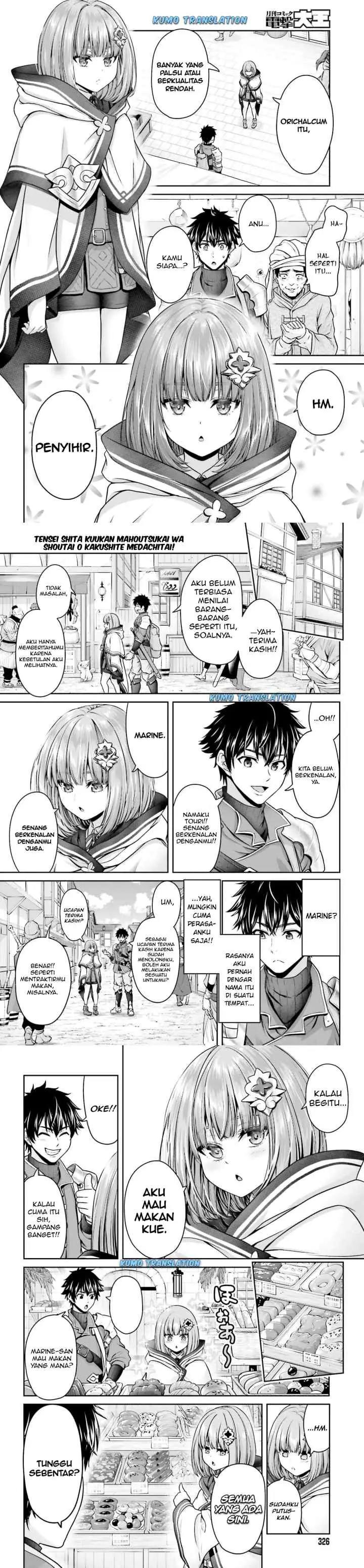 Tensei Shita Kuukan Mahoutsukai wa Shoutai Kakushite Medachitai! chapter 2 halaman 7