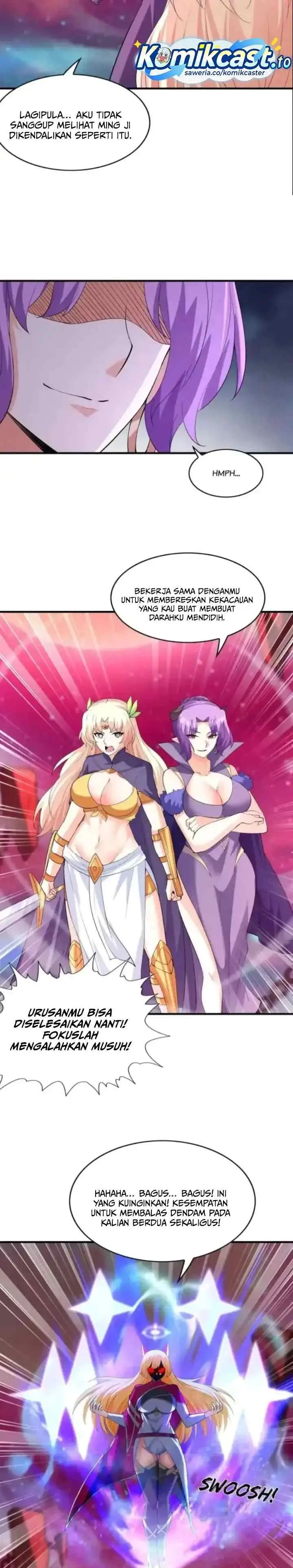 My Harem Is Entirely Female Demon Villains chapter 126 halaman 9