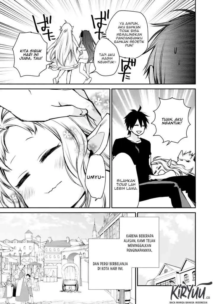 Saikyou no Madoshi. Hisa ni Ya wo Ukete Shimatta no de Inaka no Eihei ni Naru chapter 9.2 halaman 11