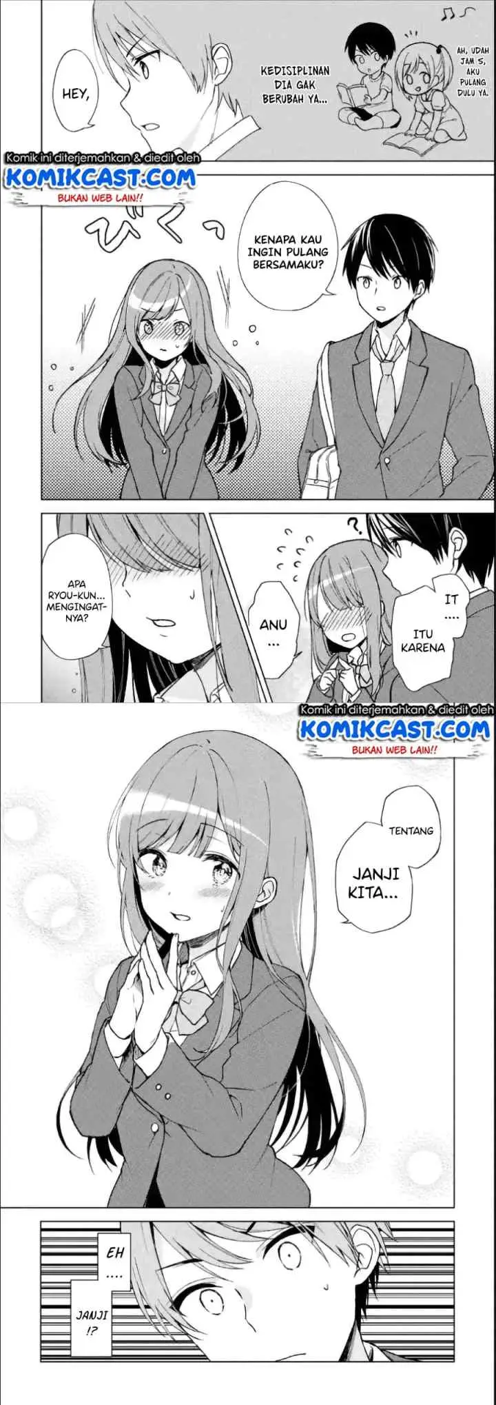 Chikan Saresou ni Natteiru S-kyuu Bishoujo wo Tasuketara Tonari no Seki no Osanajimi datta chapter 3 halaman 4