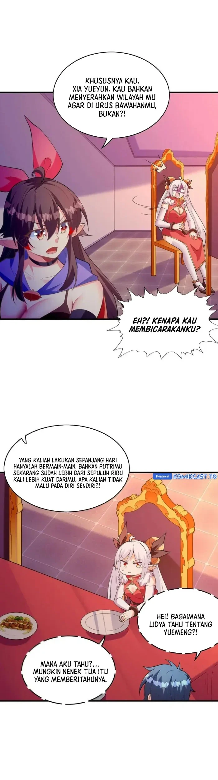 My Harem Is Entirely Female Demon Villains chapter 158 halaman 9
