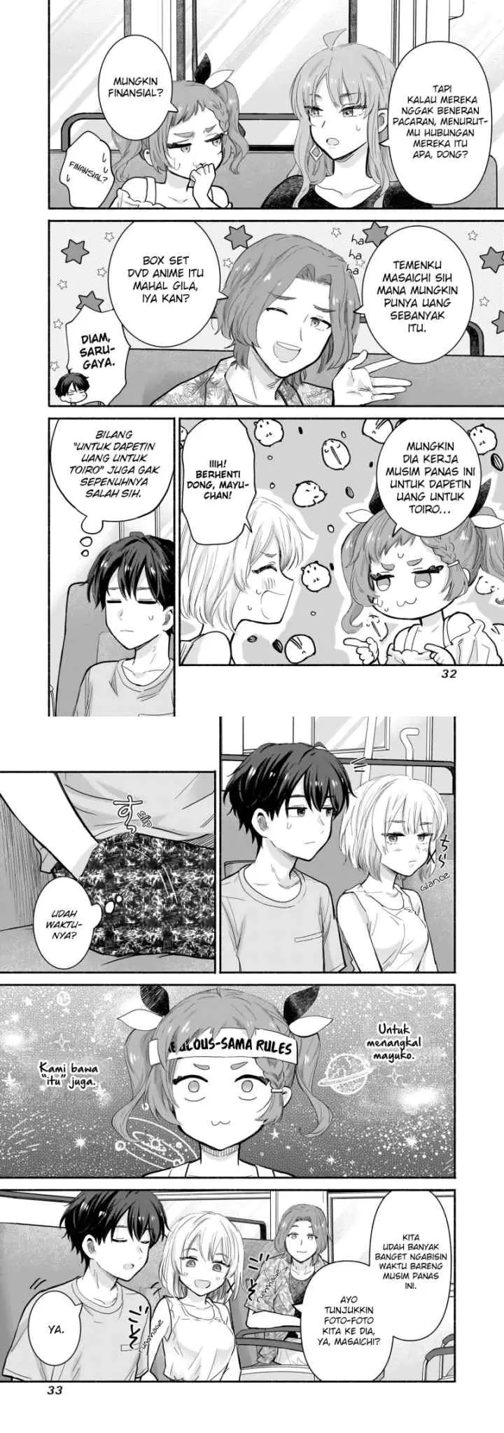 Nee, Mou Isso Tsukiacchau? Osananajimi no Bishoujo ni Tanomarete, Camo Kareshi Hajimemashita chapter 25 halaman 6