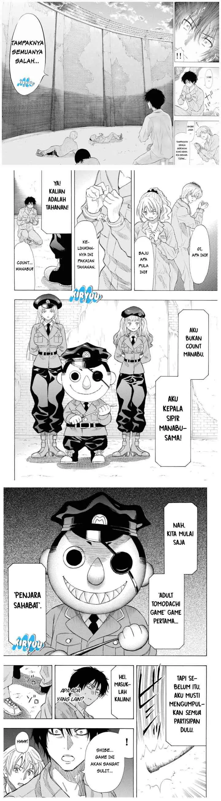 Tomodachi Game chapter 35 halaman 13
