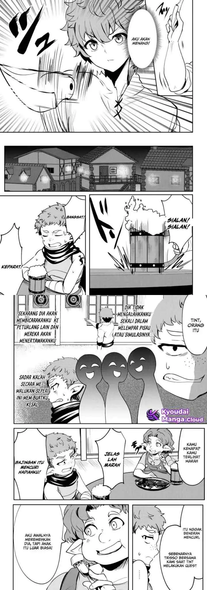 Dore dake Doryoku Shite mo Mannen Level 0 no Ore wa Tsuihou Sareta chapter 5 halaman 12