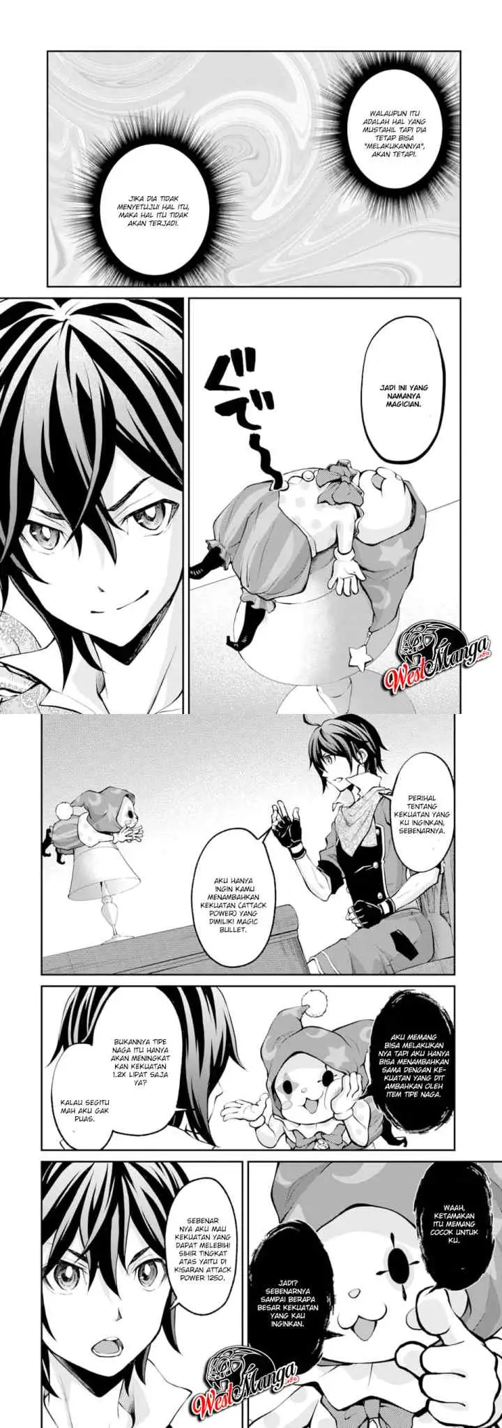 Saisoku Musou No B-Kyuu Mahou Tsukai: Ippatsu Utareru Mae Ni Senpatsu Uchikaesu! chapter 5.2 halaman 4