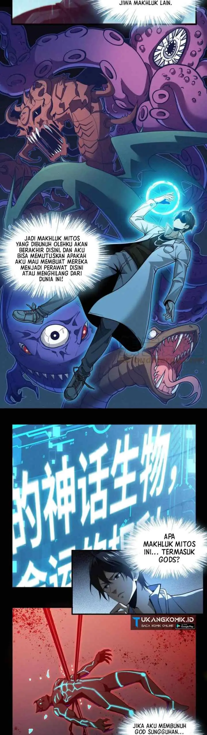 I Learn to Kill Gods in an Asylum chapter 25 halaman 4