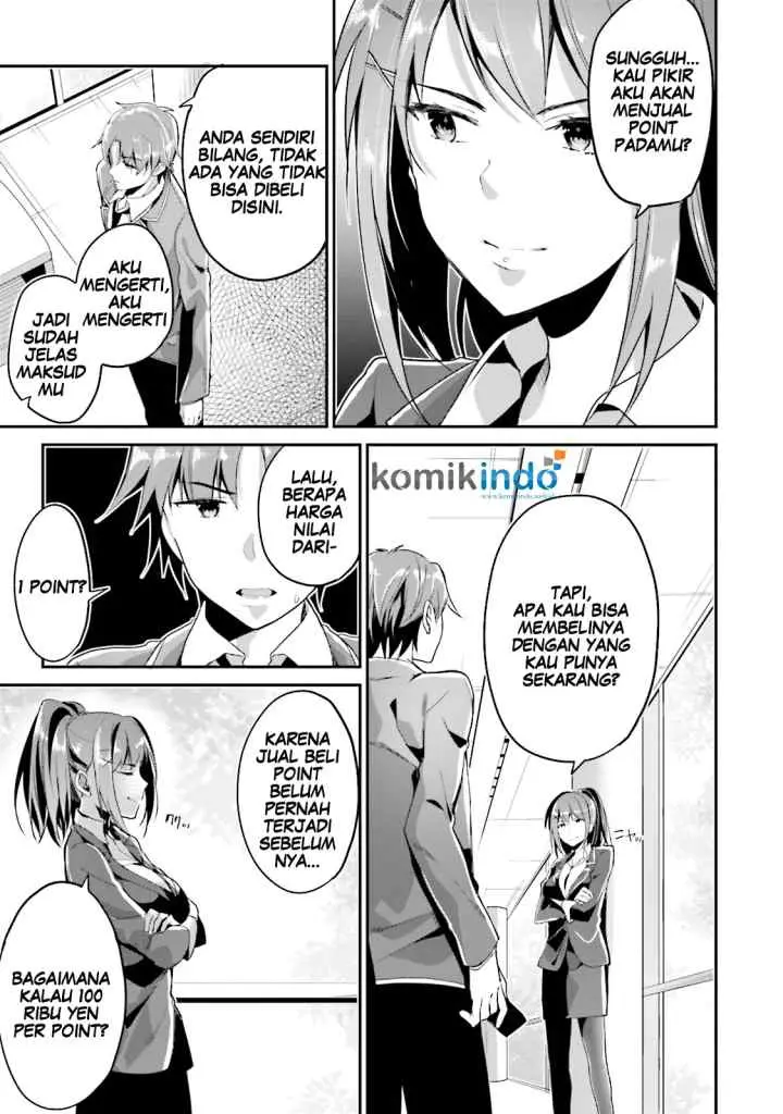 Youkoso Jitsuryoku Shijou Shugi no Kyoushitsu e chapter 8 halaman 11