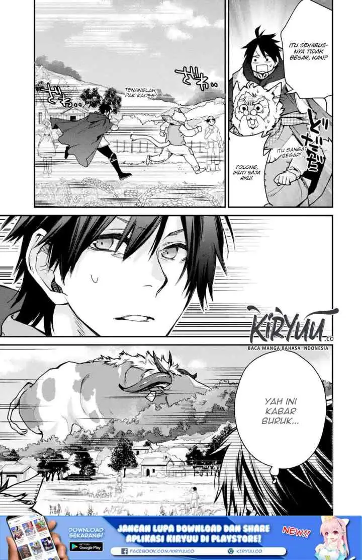 Saikyou no Madoshi. Hisa ni Ya wo Ukete Shimatta no de Inaka no Eihei ni Naru chapter 7.1 halaman 6