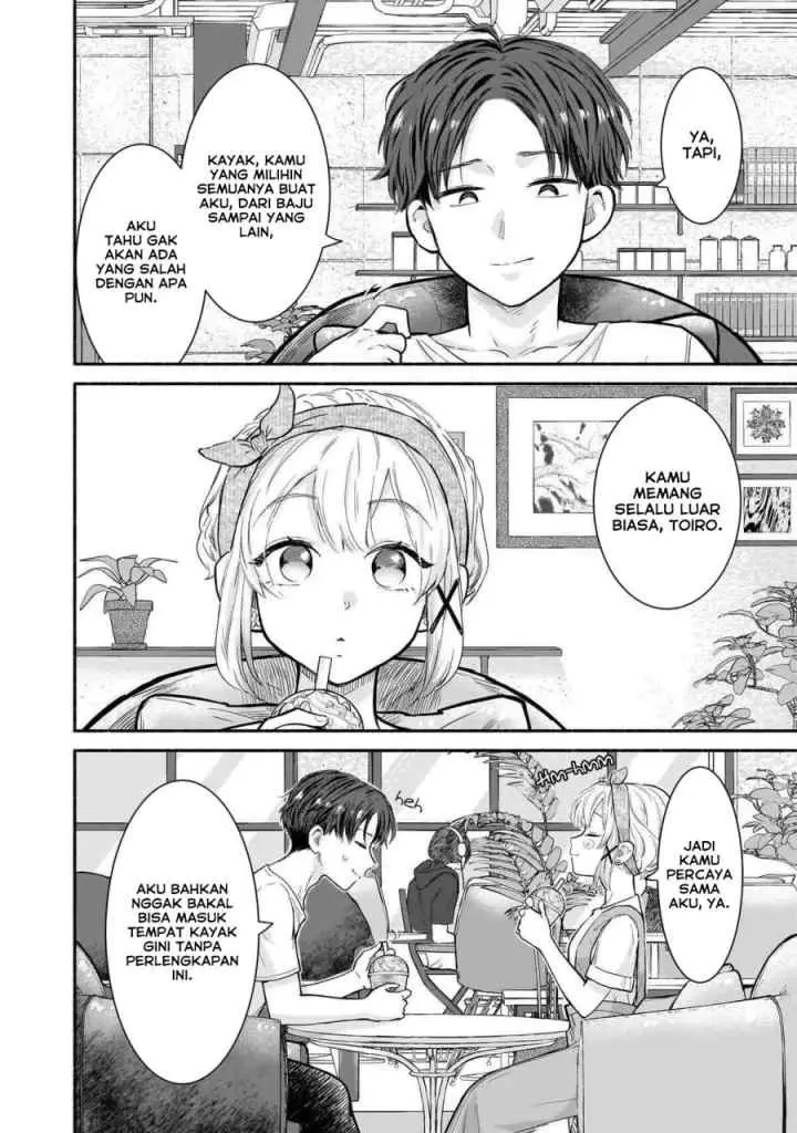 Nee, Mou Isso Tsukiacchau? Osananajimi no Bishoujo ni Tanomarete, Camo Kareshi Hajimemashita chapter 18 halaman 15