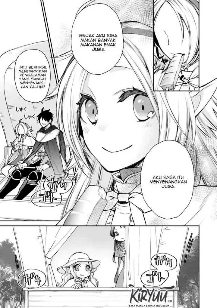 Saikyou no Madoshi. Hisa ni Ya wo Ukete Shimatta no de Inaka no Eihei ni Naru chapter 9.3 halaman 5