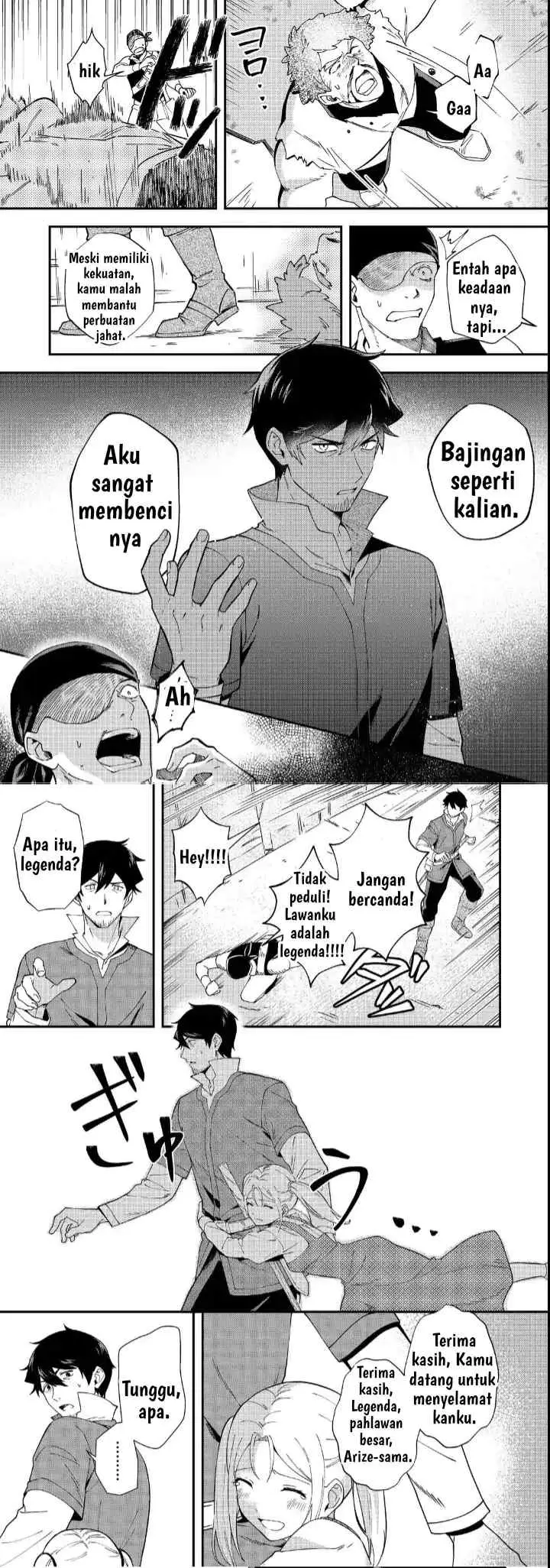 Hirotta Dorei-tachi ga Tabi datte Haya Juunen, Naze ka Ore ga Densetsu ni Natteita chapter 3 halaman 4