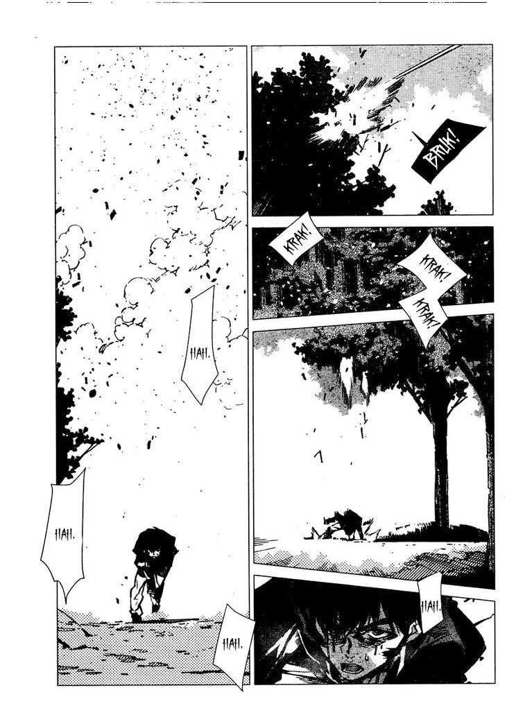 Getter Robo Devolution: Uchuu Saigo no 3-punkan chapter 1 halaman 42