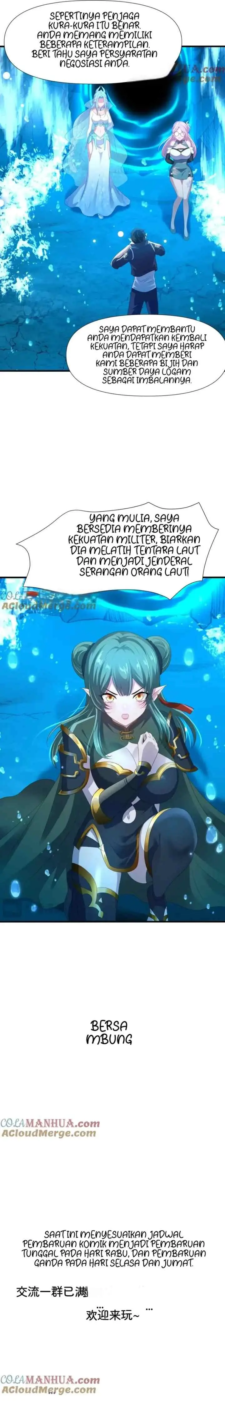After Merging With the Goddess, I Am Invincible chapter 70 halaman 11