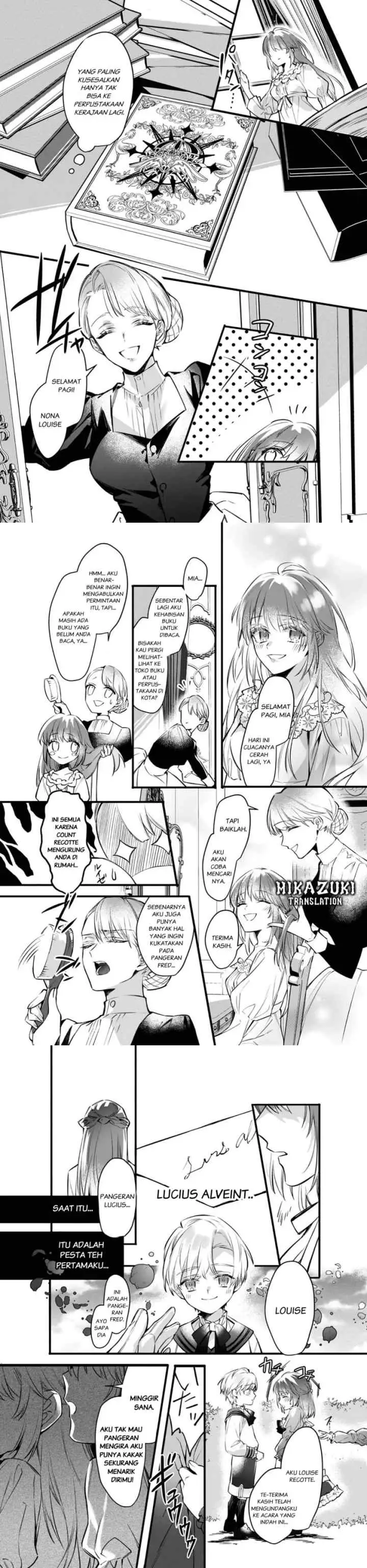 Konyaku Haki Sareta Kaedama Reijou, Hatsukoi no Toshiue Ouji ni Dekiai Sareru chapter 1 halaman 7