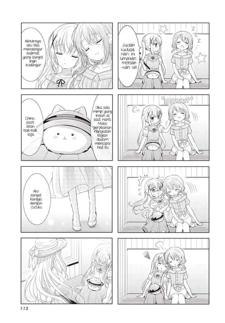 Gochuumon wa Usagi Desu ka? chapter 145 halaman 9