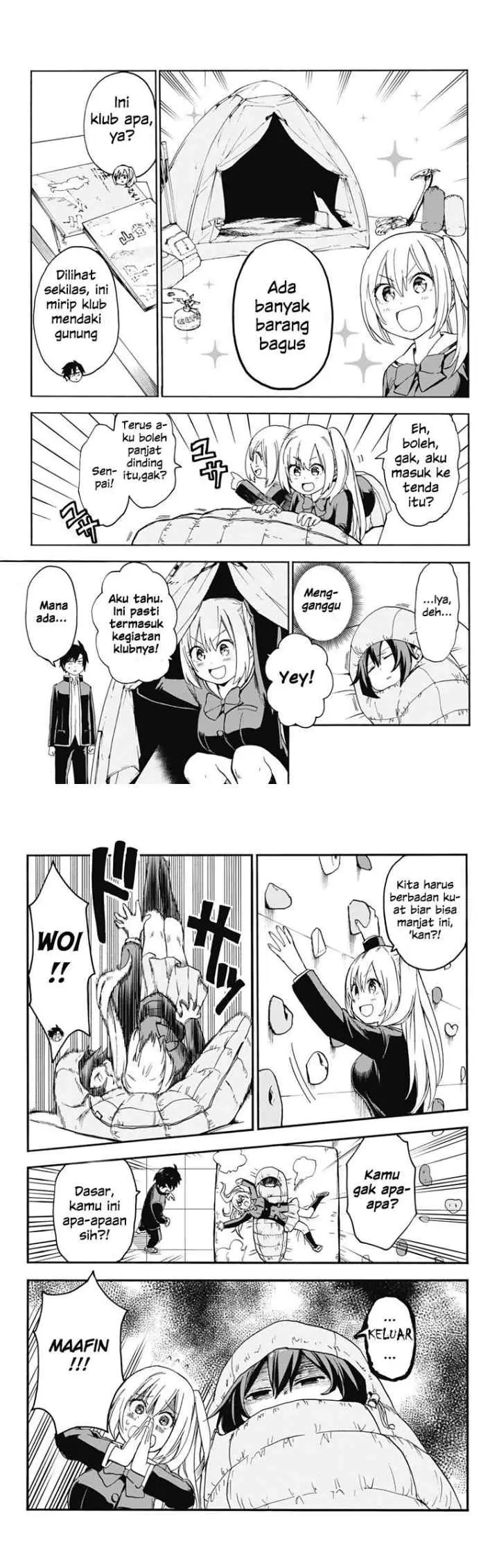 Saguri-chan Tankentai chapter 3 halaman 8