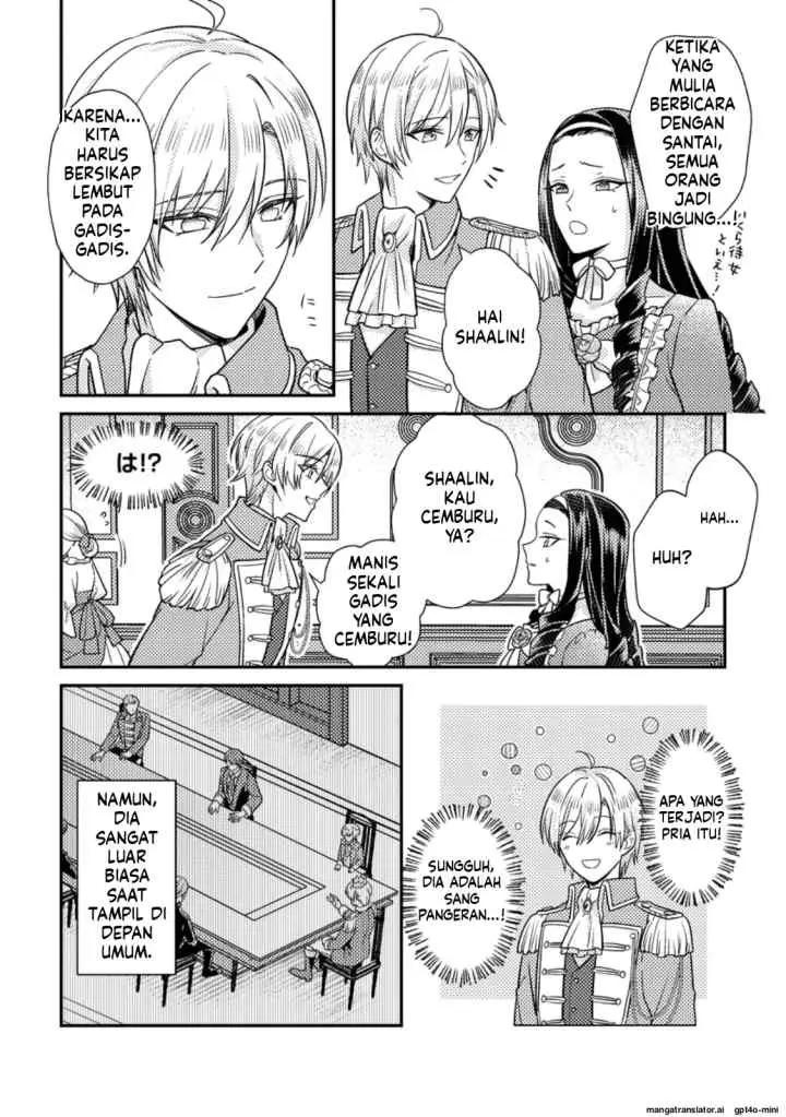 Heroine ga Kuru Mae ni Ninshin shimashita ~Tsunda Hazu no Akuyaku Reijou desuga, Douyara Chigau youdesu~ chapter 4.3 halaman 5