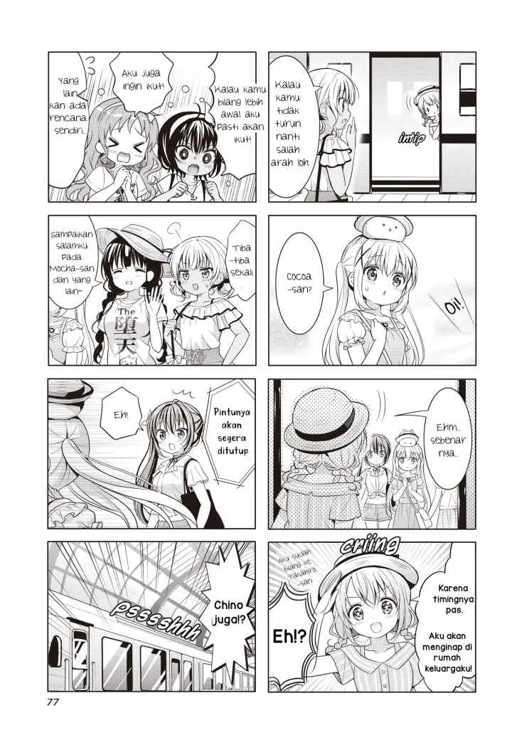 Gochuumon wa Usagi Desu ka? chapter 143 halaman 7