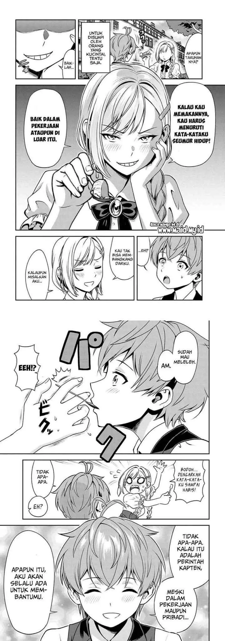 Toshiue Elite Onna Kishi Ga Boku No Mae De Dake Kawaii chapter 16.2 halaman 5