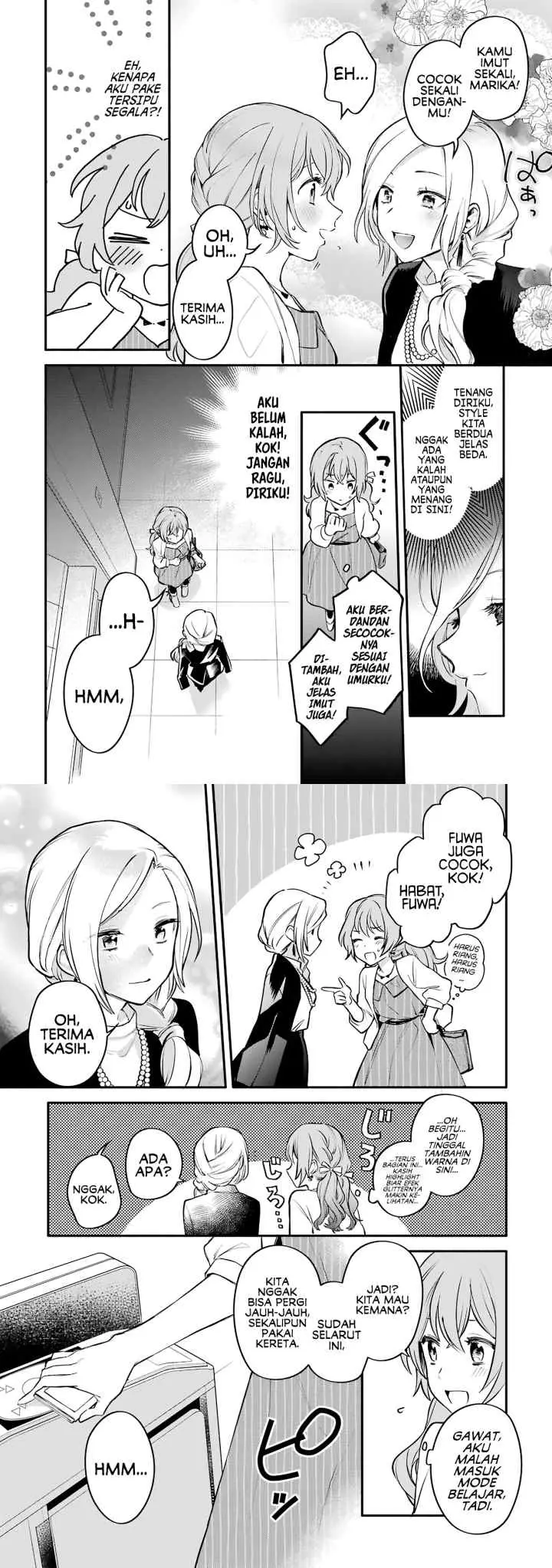 Onna Doushi to ka Arienai deshou to Iiharu Onna no ko wo, Hyakunichi kan de Tetteiteki ni Otosu Yuri no Ohanashi chapter 4 halaman 14